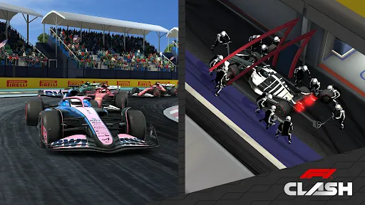 Gameplay screenshot 3 from F1 Clash - Official 2025 Game - Racing game